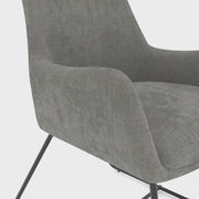 Quote Sled Base Office Reception Chair - 360 degree rotating view