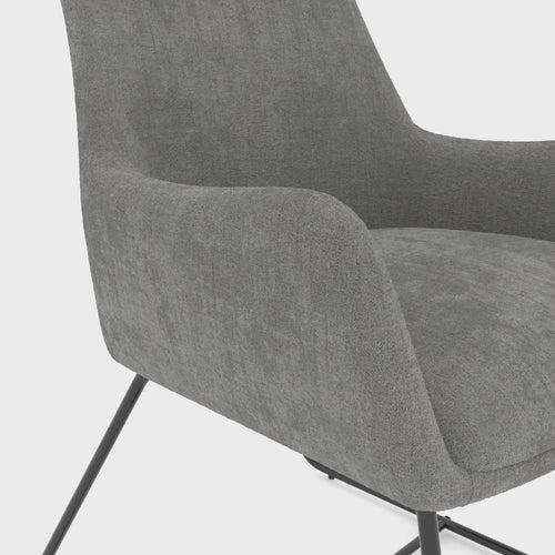 Quote Sled Base Office Reception Chair - 360 degree rotating view