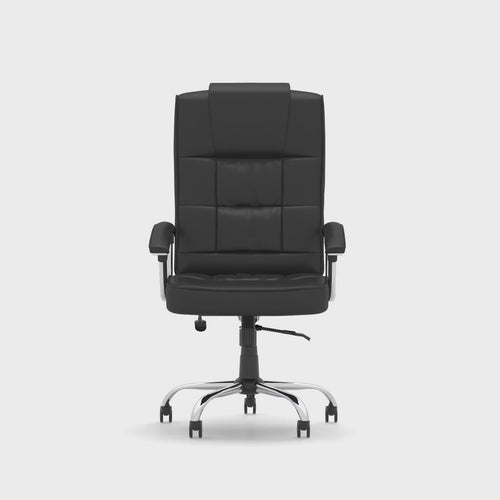 Moore Deluxe High Back Cantilever Visitor Chair - product video 1