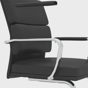 Advocate Medium Back Leather Visitor Chair - 360 degree view video