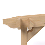Freestanding Double Premium Pergola with Decking - Light Green - 3.6m Width x 3.6m Length - image 12