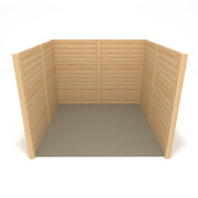 Freestanding Double Premium Pergola with Decking - Light Green - 3.6m Width x 3.6m Length - image 5