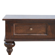 Turned 4 Drawer Coffee Table
