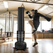Boxing Bag with Boxing Gloves and Suction Cup Base