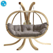 Globo Royal Double Hanging Egg Chair Set - image 2