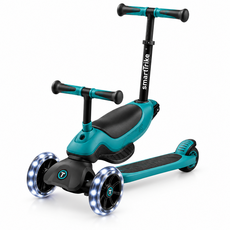 smarTrike Xtend Ride On Scooter Plus - Teal - image 2