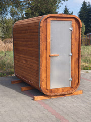 Steam & Oak Gas Sauna Pod 2.4m (Electric Option) - view 18