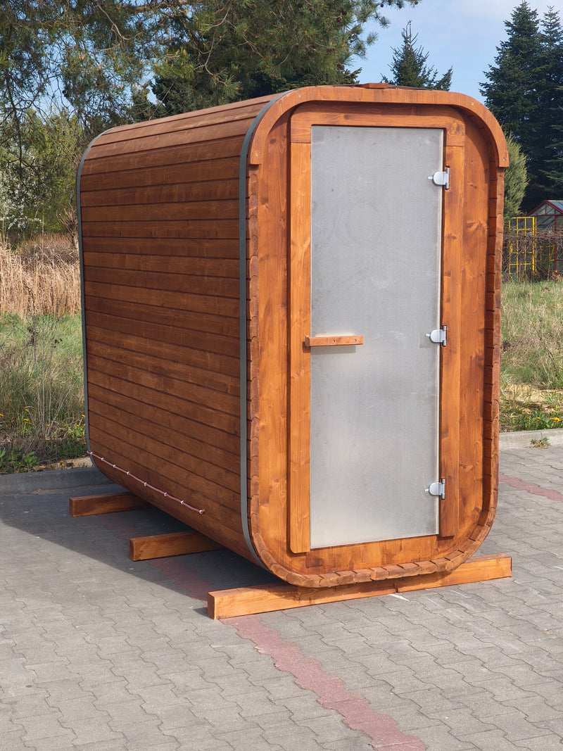 Steam & Oak Gas Sauna Pod 2.4m (Electric Option) - view 18