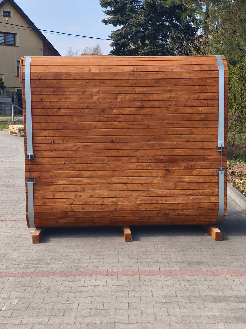 Steam & Oak Gas Sauna Pod 2.4m (Electric Option) - view 9