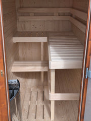 Steam & Oak Gas Sauna Pod 2.4m (Electric Option) - view 12