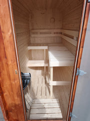 Steam & Oak Gas Sauna Pod 2.4m (Electric Option) - view 13