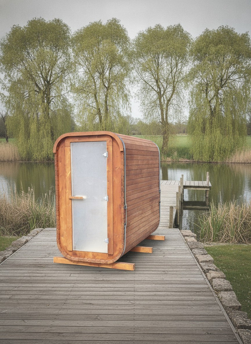 Steam & Oak Gas Sauna Pod 2.4m (Electric Option) - view 3
