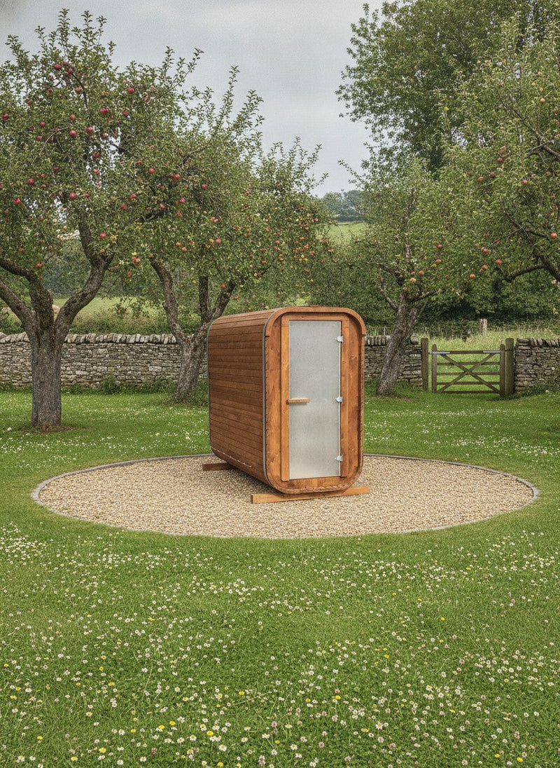 Steam & Oak Gas Sauna Pod 2.4m (Electric Option) - view 4