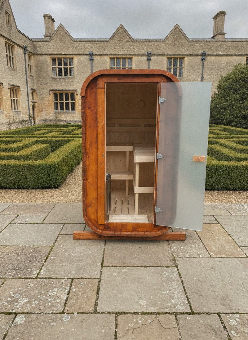 Steam & Oak Gas Sauna Pod 2.4m (Electric Option) - view 2