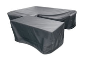 Stockholm 6 Seater Grey Rattan Corner Set and Cover Bundle - image 4