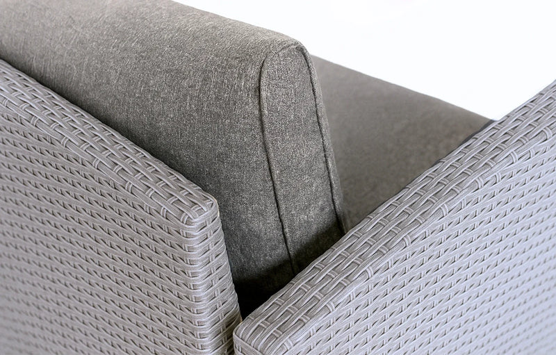 Stockholm 6 Seater Grey Rattan Corner Set and Cover Bundle - image 5