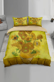 Van Gogh Sunflowers Double Duvet Cover Set - image 1