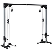SPORTNOW cable crossover machine for home gym strength training - view 2