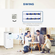 10000 BTU Mobile Air Conditioner with Remote White - view 7
