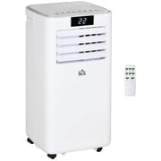 HOMCOM 7000 BTU Mobile Air Conditioner White