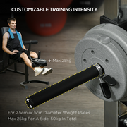SPORTNOW Smith Machine Power Rack with Pull Up Bar, Lat Pull Down System - image 2
