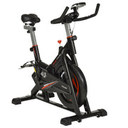 HOMCOM Stationary Exercise Bike, 10kg Flywheel Cycling Machine with Adjustable Resistance - image 2