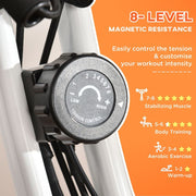 Ultimate Home Fitness Solution: 2-In-1 Exercise Bike with Pulse Sensor - Adjustable & Reliable - image 7