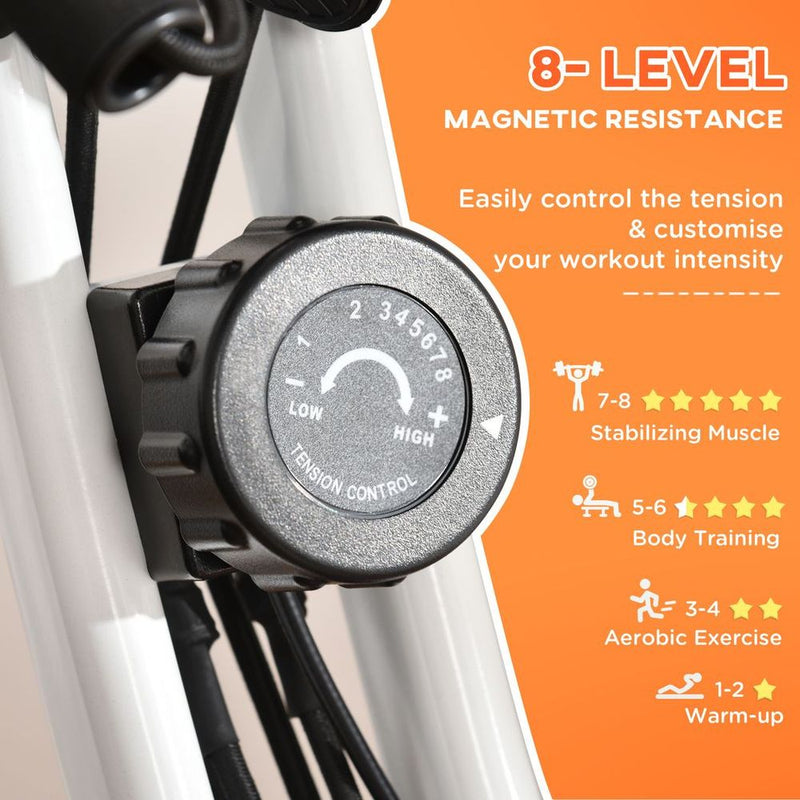 Ultimate Home Fitness Solution: 2-In-1 Exercise Bike with Pulse Sensor - Adjustable & Reliable - image 7