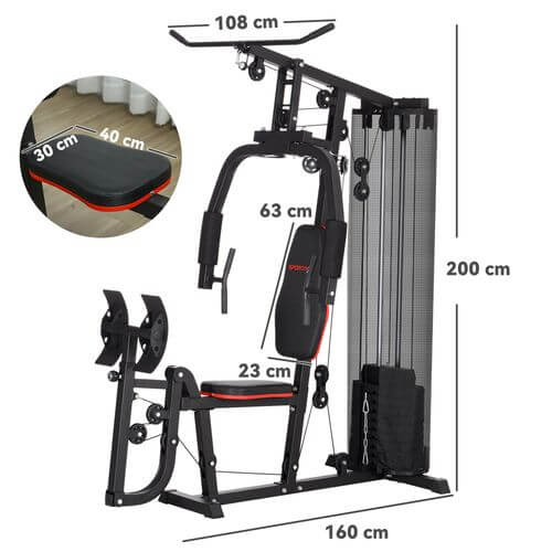 SPORTNOW Home Gym Machine