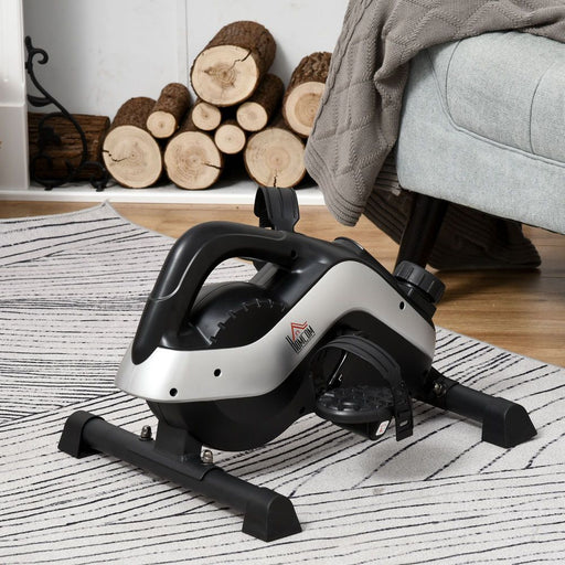 HOMCOM Portable Pedal Exerciser, Mini Exercise Bike with 8 Levels Magnetic Resistance - image 2