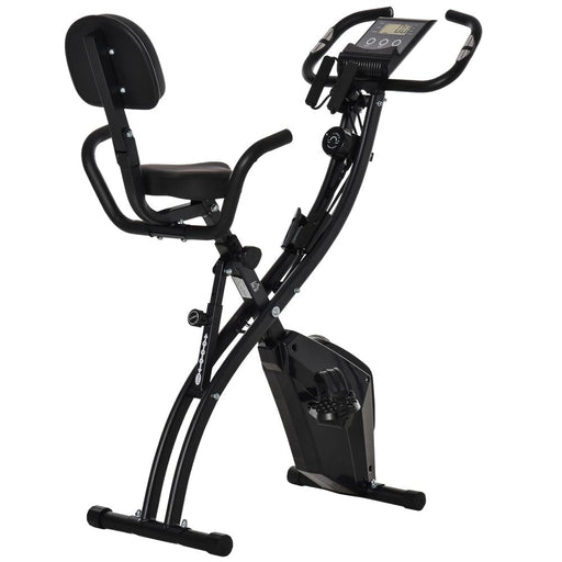 Ultimate Cardio Fitness Bike: 2-In-1 Upright & Recumbent Exercise Bike with Pulse Sensor & LCD - image 2