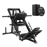 Commercial leg press and hack squat machine for home gym - view 6