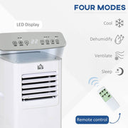 7000 BTU Mobile Air Conditioner with Remote White - view 5