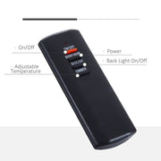 Slimline Wall Mounted Electric Fireplace Heater - view 4