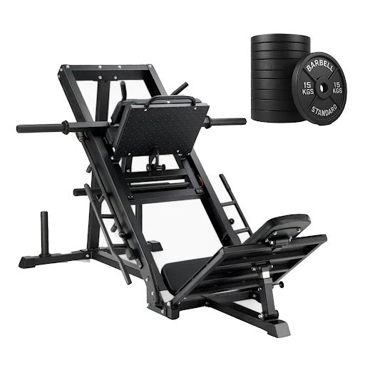 Commercial leg press and hack squat machine for home gym - view 15