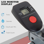 High-Quality LCD Air Walker Glider Cross Trainer for Home Gym - HOMCOM - image 5