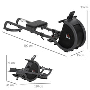 Ultimate Magnetic Foldable Rower: 16-Levels, Home & Gym - image 4