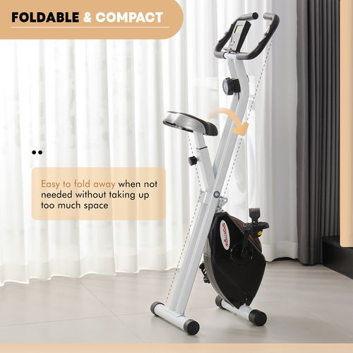 SPORTNOW Folding Exercise Bike with Heart-Rate Sensor for Home Use - image 6