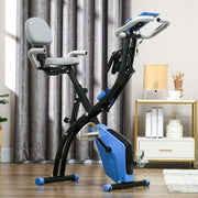 HOMCOM 2-In-1 Folding Exercise Bike with 8-Level Magnetic Resistance - image 9