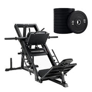 Commercial leg press and hack squat machine for home gym - view 16