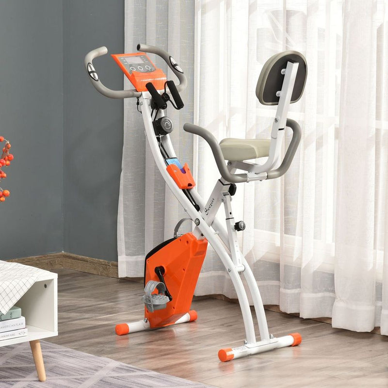 Ultimate Home Fitness Solution: 2-In-1 Exercise Bike with Pulse Sensor - Adjustable & Reliable - image 3