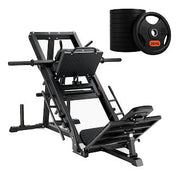 Commercial leg press and hack squat machine for home gym - view 14