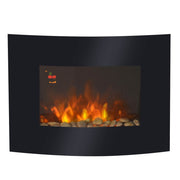 Slimline Wall Mounted Electric Fireplace Heater