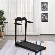 HOMCOM 1.85HP Folding Treadmill, 10km/h with 12 Programs & LED Display - view 2