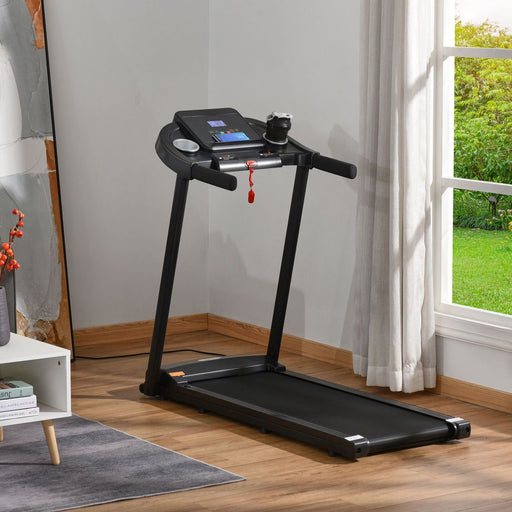 HOMCOM 1.5HP Electric Treadmill, 12km/h with 12 Programs & LED Display - view 2