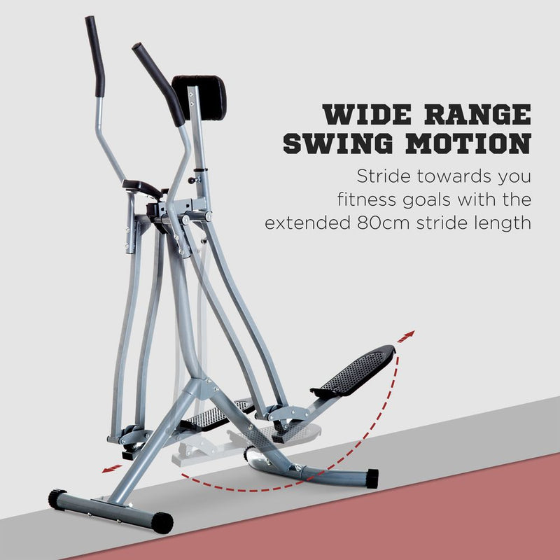 High-Quality LCD Air Walker Glider Cross Trainer for Home Gym - HOMCOM - image 4