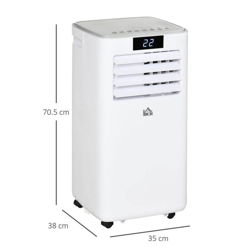 10000 BTU Mobile Air Conditioner with Remote White - view 3