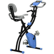 HOMCOM 2-In-1 Folding Exercise Bike with 8-Level Magnetic Resistance - image 8