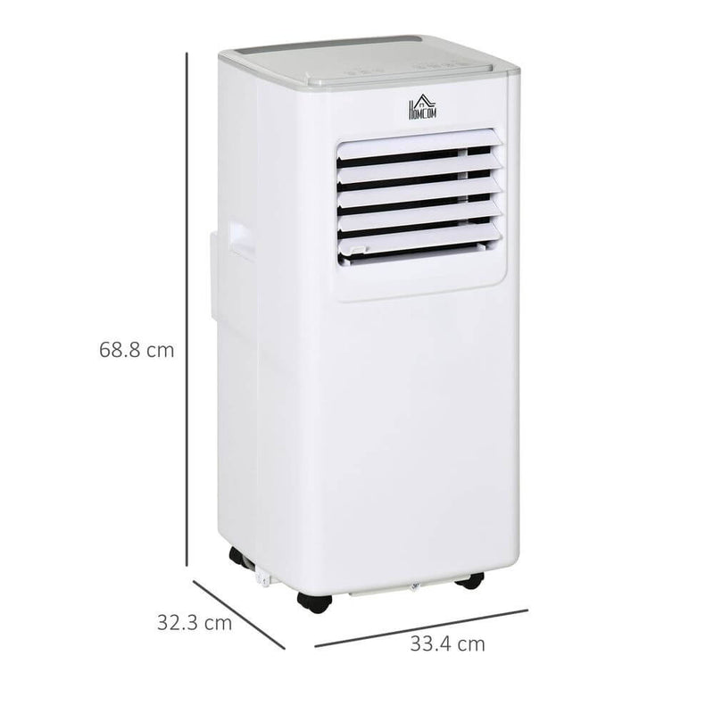 7000 BTU Mobile Air Conditioner with Remote White - view 3