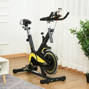 HOMCOM Exercise Bike 10KG Flywheel Cycling - Adjustable Resistance & LCD Display - image 2